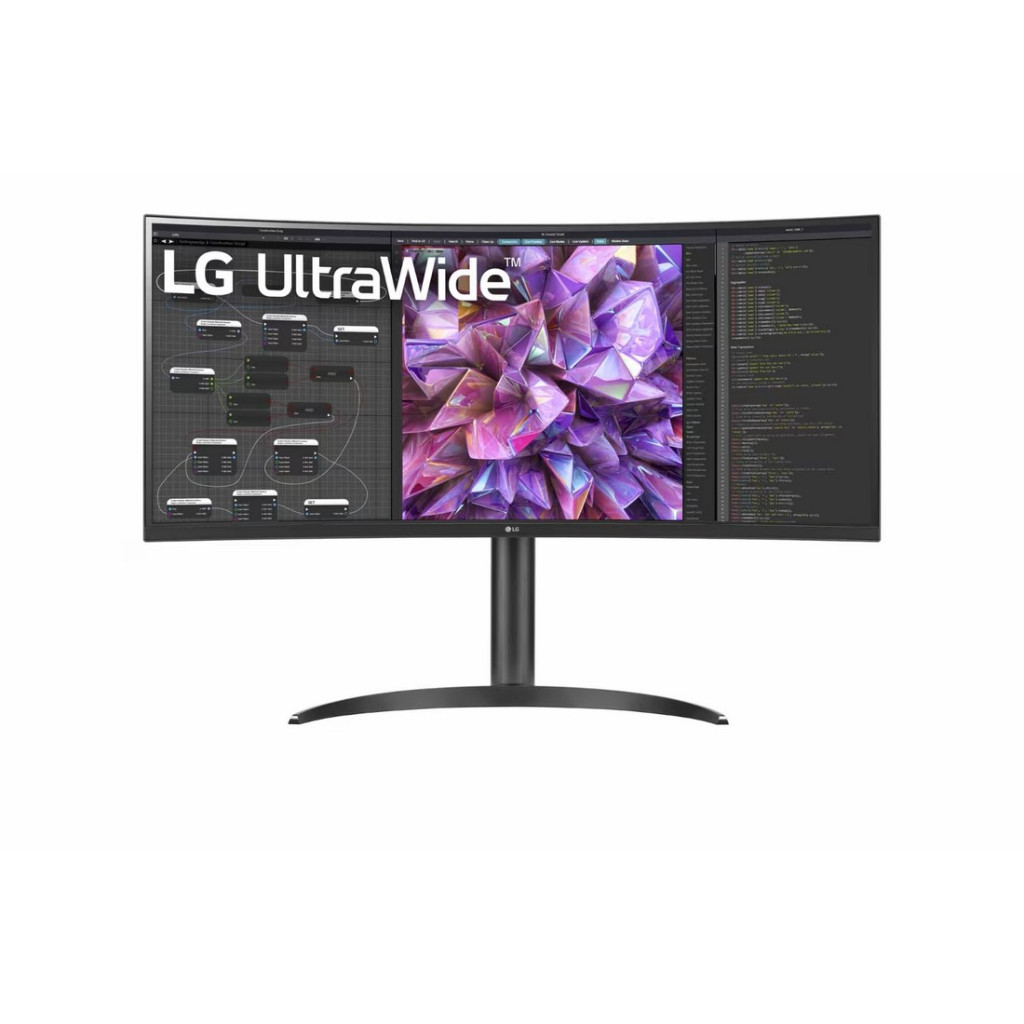 [ผ่อน0%10ด] LG 34'' 34WQ75C-B 21:9 Curved UltraWide™ QHD (3440 x 1440) Monitor จอโค้ง (ชลบุรีส่งฟรี)