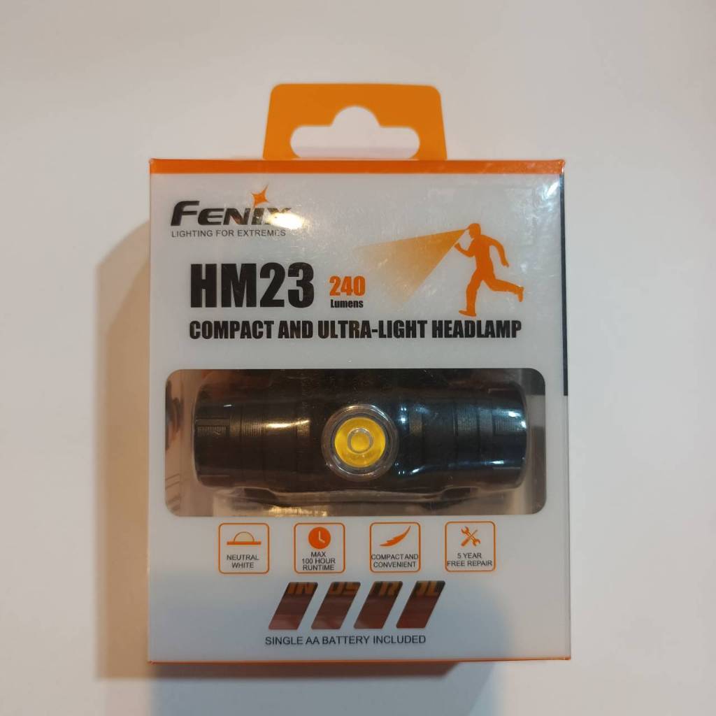 FENIX HM23 ไฟฉายคาดหัว ไฟฉาย Head Lamp Flashlight by ไรท์สาระกับครูแว่น Tec40store