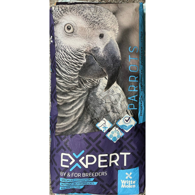 expert 000 อาหารนกแก้วขนาดกลาง แบ่งขาย