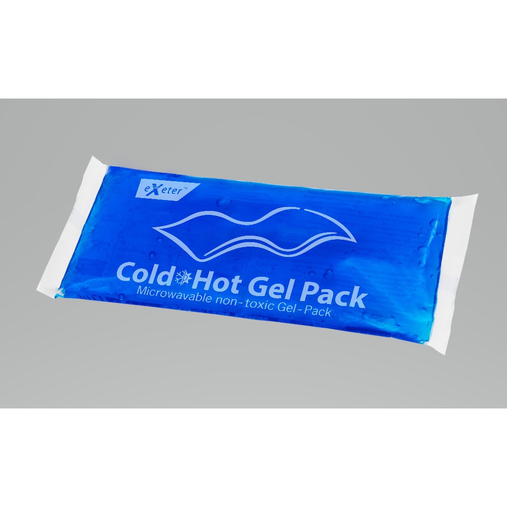 Exeter Cold Hot Gel Pack เอ็กเซเตอร์ เจลประคบเย็นร้อน ขนาด 350 g แถมซองผ้าสปันบอล