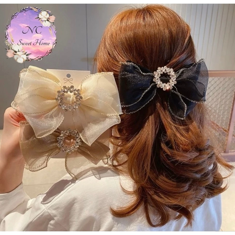 💗พร้อมส่ง !!! เซตกิ๊บติดผม ประดับโบว์น่ารัก แฟชั่นเกาหลี-ญี่ปุ่น เครื่องประดับผมสำหรับผู้หญิง 💗 **ร้านร่วมส่งด่วน**