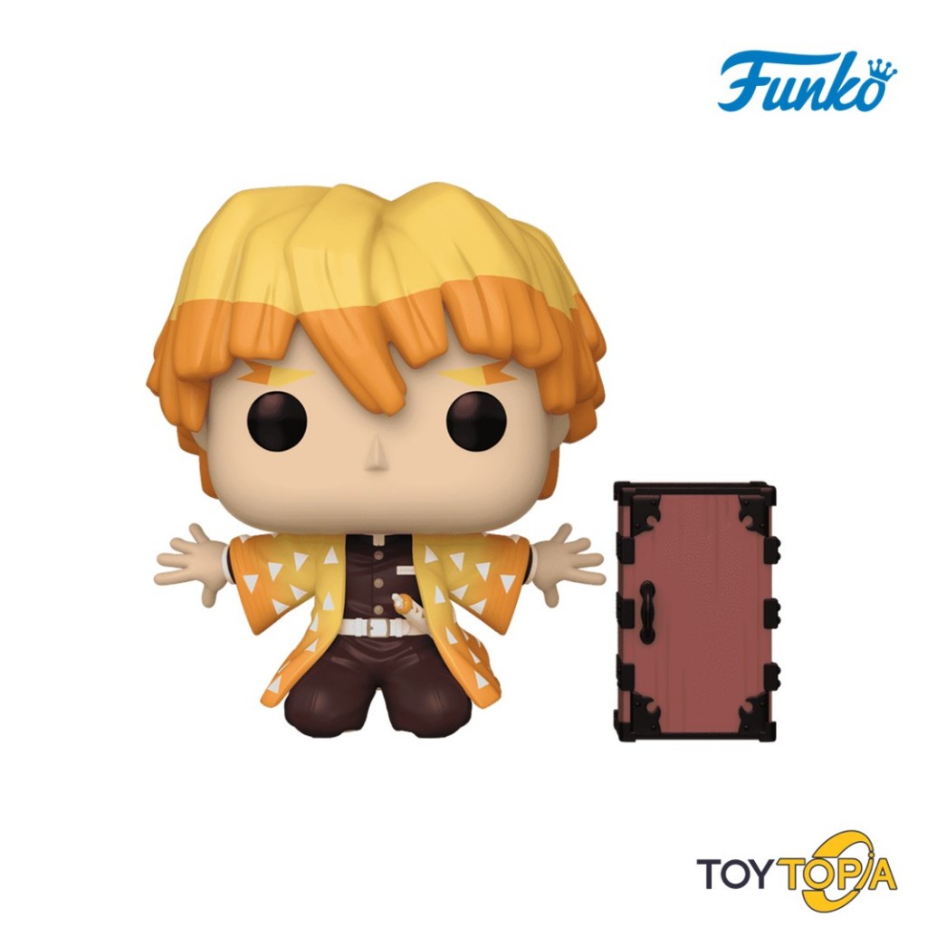 Funko POP! (76534) - Zenitsu Agatsuma with Box (1488)(Exclusive) POP! Animation : Demon Slayer