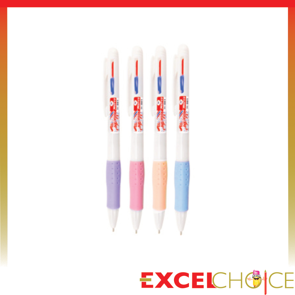 ตราม้า ปากกาลูกลื่น 2หัว2สี H-001