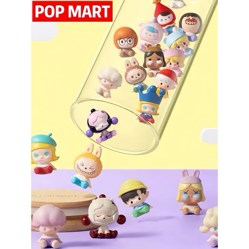 (พร้อมส่งในไทย) Pop Mart Bean Sitting Posture Series