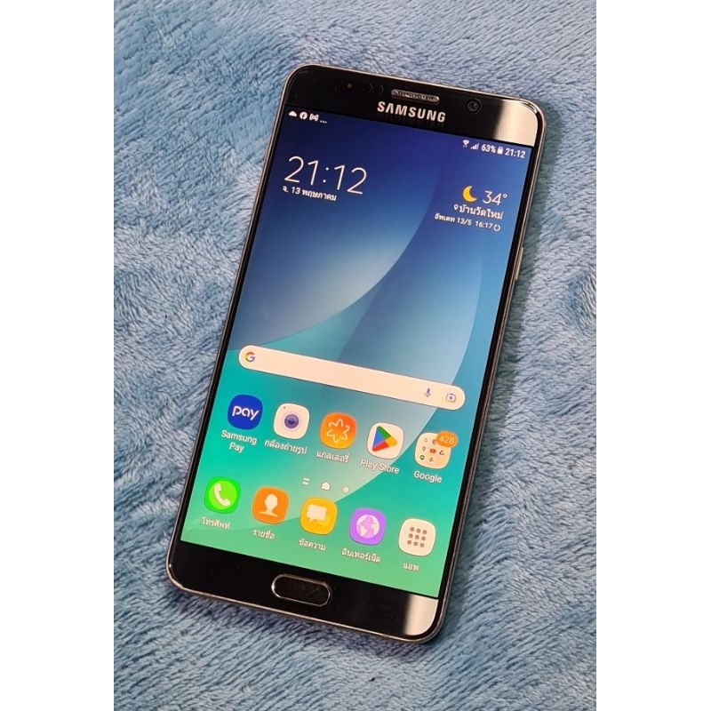 โทรศัพท์มือสอง Samsung Galaxy Note 5 4G จอ 5.7 นิ้ว Ram 4 GB Rom 32 GB