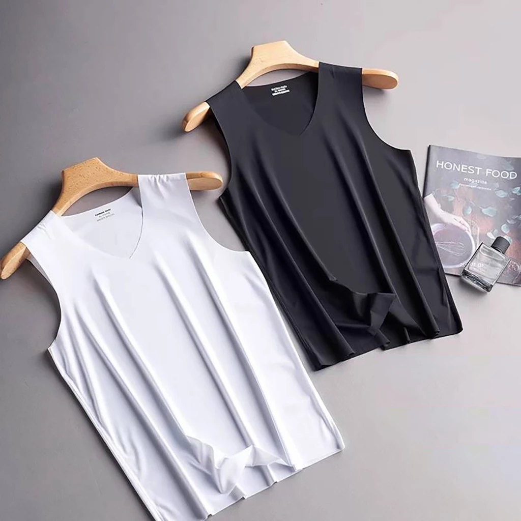 [ TB0199 ] เสื้อกล้ามไร้รอย ผ้าเย็นระบายอากาศดี มีให้เลือก 5 สี 7 ไซส์