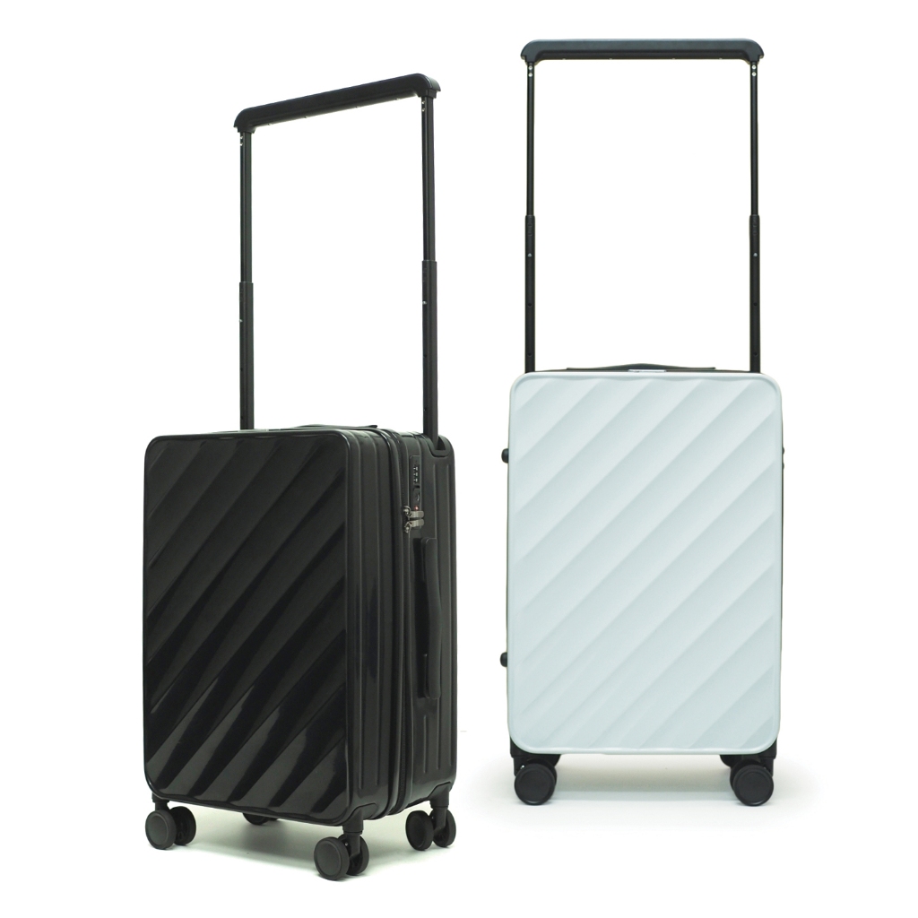 HQ LUGGAGE กระเป๋าเดินทาง PC 100% 4ล้อคู่ ระบบล็อคมาตรฐาน TSA รุ่น 5524