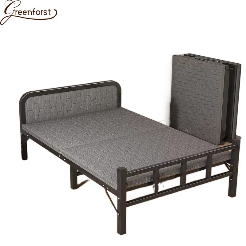 Greenforst เตียงนอนพับได้ เตียงเหล็ก เตียงเสริมไม่ต้องประกอบ แค่กางออกก็ใช้ได้ทันที รุ่น C-2119/2113/2133