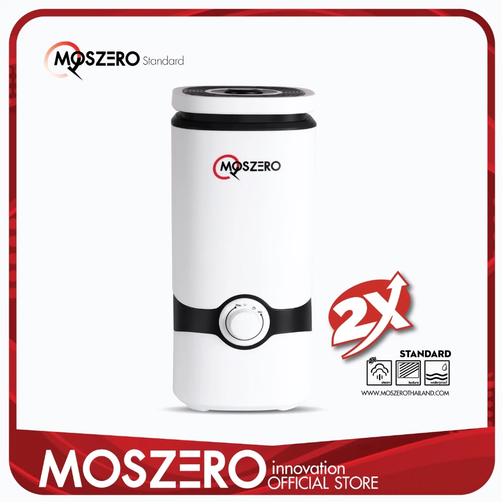[MOSZERO] รุ่น Standard เครื่องไล่ยุง (พร้อมนำ้ยา 1 ขวดฟรี!) ทำงานด้วยไอน้ำ ปลอดภัยสำหรับคนและสัตว์เลี้ยง