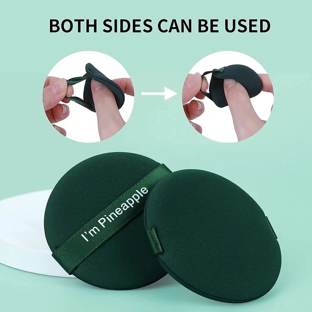 พัฟแต่งหน้า คอนซีลเลอร์ รูปไข่ ขนาดเล็ก แบบแห้ง และเปียก แบบนิ่ม ยืดหยุ่น - รูปที่ 3