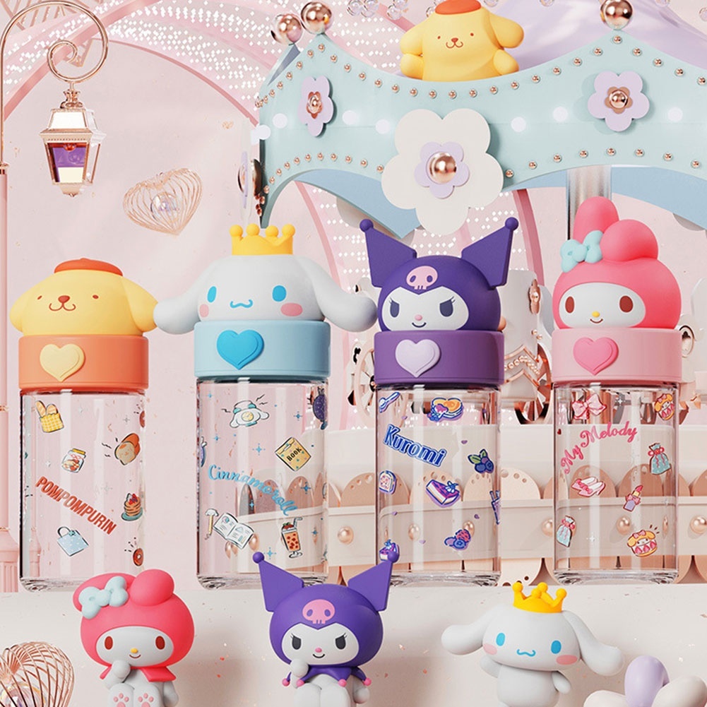แก้ว Sanrio ทนความร้อนสูง 360 มล แก้วเก็บความเย็น