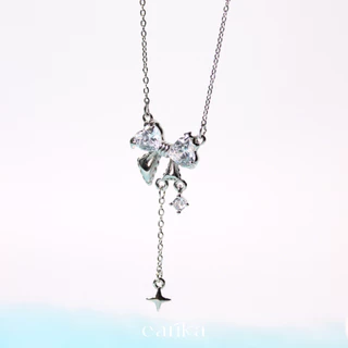 earika.earrings - crystal ribbon bow collect คอลเล็คชั่นเครื่องประดับรูปโบว์ เหมาะสำหรับคนแพ้ง่าย