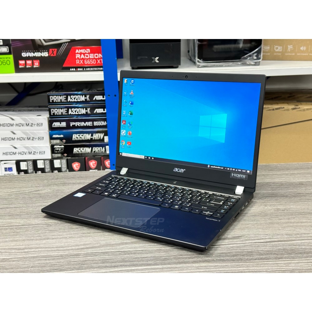 Acer Travelmate X3410 Notebook (คอมมือสอง) | Core i5 8250U | Ram 8GB | M.2 512GB | Display 14″ HD