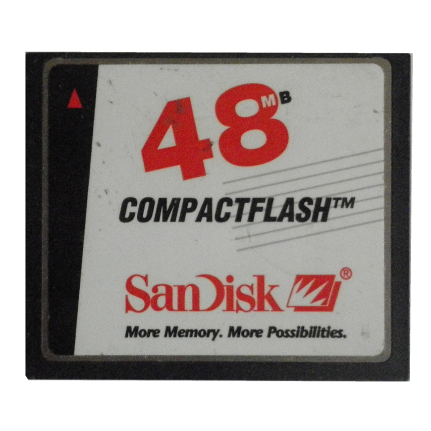 Sandisk 48MB CompactFlash CF Memory card การ์ดหน่วยความจำ