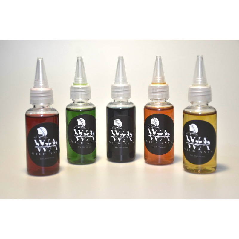 สูตรใหม่ สีเข้มกว่าเดิม Sugar Protein น้ำหวานโปรตีนสำหรับมด เร่งไข่ เร่งตัวอ่อน (พร้อมหนวดกุ้ง)