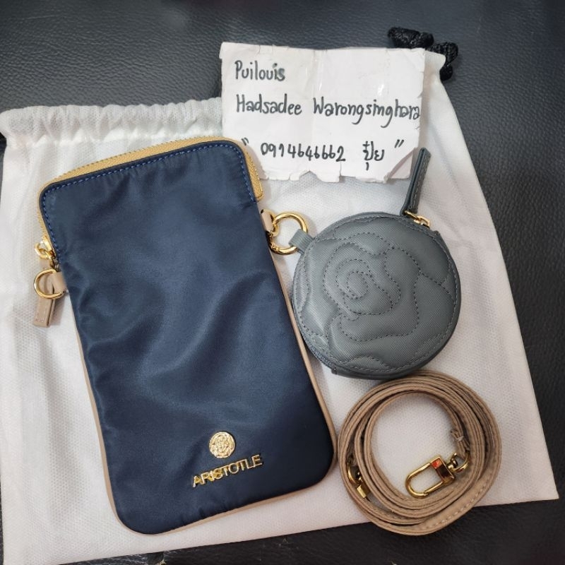 ผ่อนได้​ มีโค้ดลด Aristotle​ bag : Phone & Cion ของใหม่