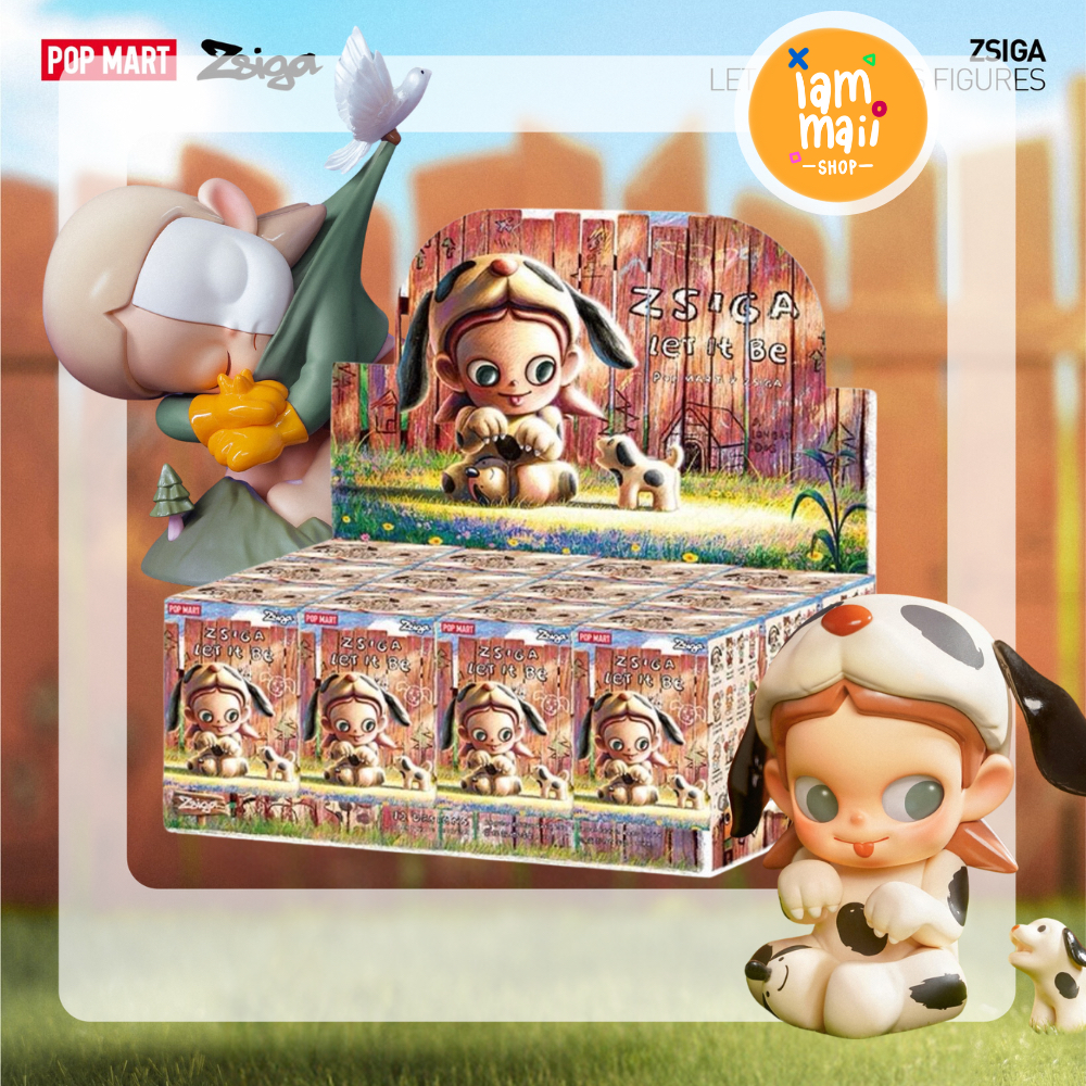 [ยกกล่อง] Zsiga Let It Be POPMART Zsiga V4 พร้อมส่ง
