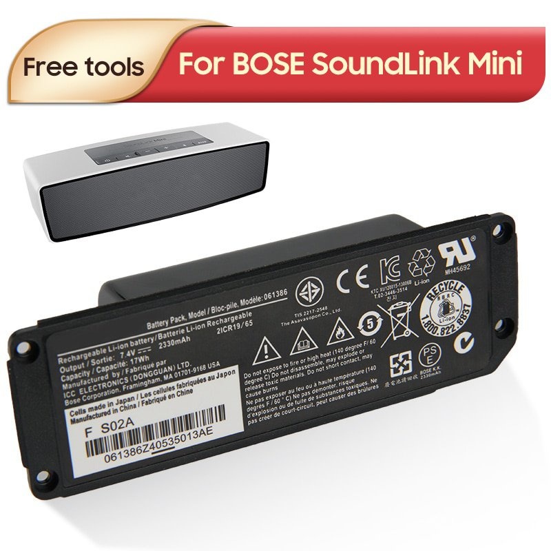 Original Replacement Battery 061384 063404 063287 061386 061385 For BOSE SoundLink Mini I Bluetoot