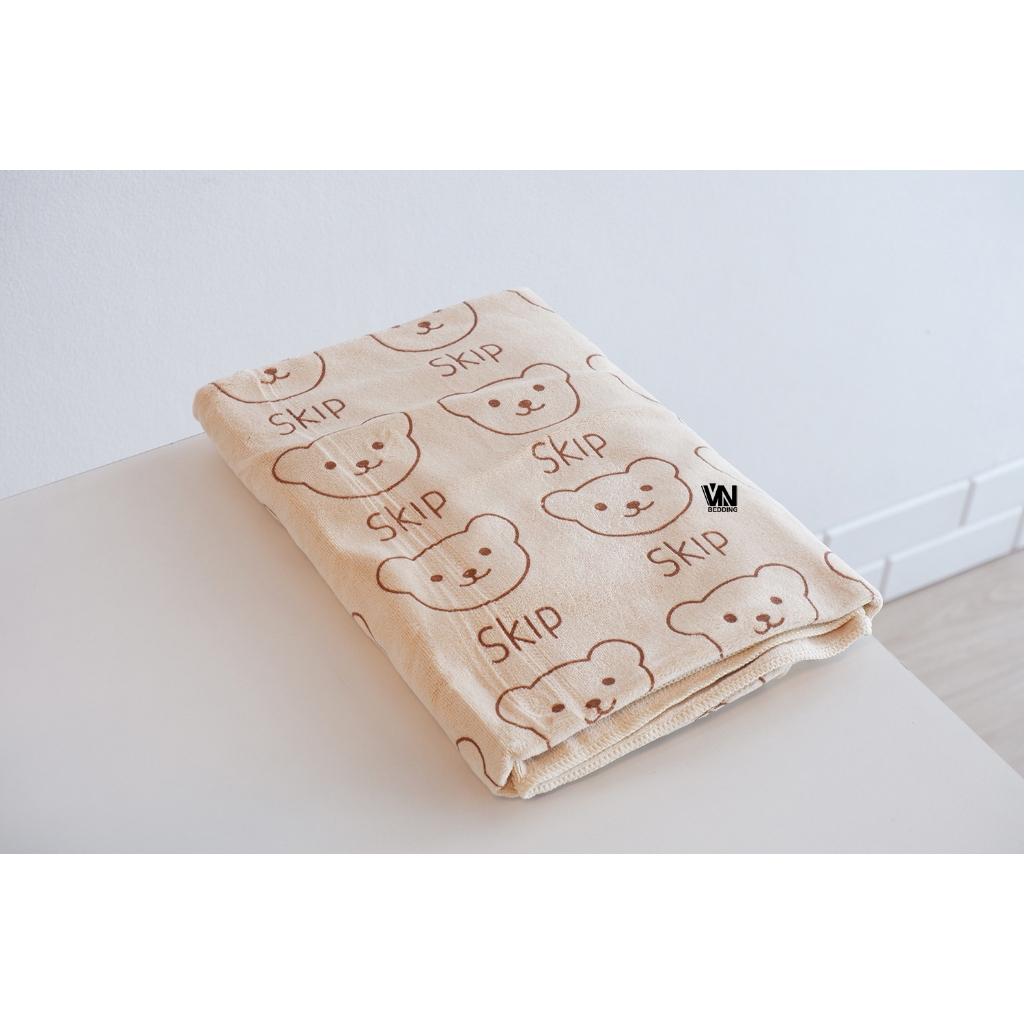 (1โหล 12ผืน) ผ้าเช็ดตัวนาโนหนาพิเศษ 400 กรัม ผ้าขนหนูนาโน ขนาด 70×140 ซม ราคา ถูกที่สุด ดีลบีเคเค แกลเลอรีภาพที่ 5