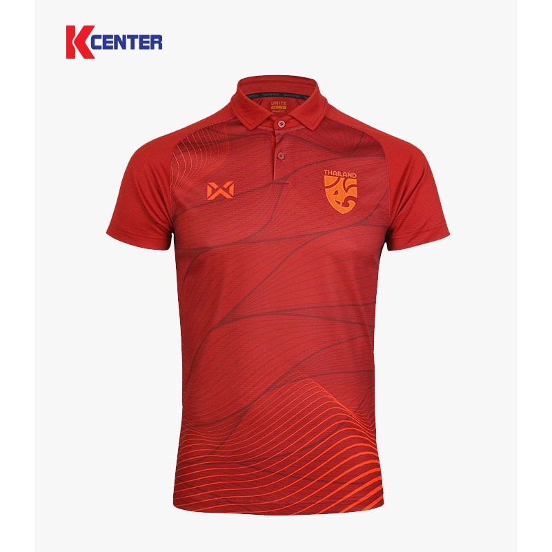 Warrix เสื้อเชียร์ฟุตบอลทีมชาติไทย 2022/23 คอโปโล (Cheer Polo) รุ่น WA-224FBATH30