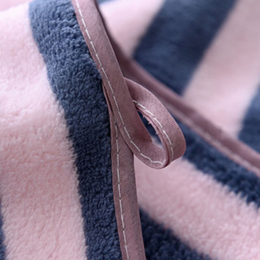 Welkin - YJT-01【ขนาด 140x70 ซม.】ผ้าเช็ดตัว ผ้าขนหนูอาบน้ำ ผ้านุ่ม ไม่เป็นขุย ผ้าเช็ดตัวขนเป็ด มีลาย - รูปที่ 6