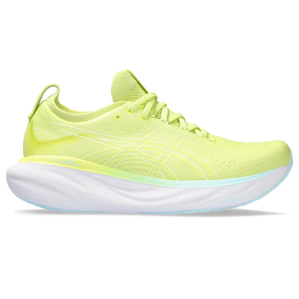 ASICS : 1011B547.750 GEL-NIMBUS 25 MEN RUNNING ผู้ชาย รองเท้าวิ่ง ของแท้  GLOW YELLOW/WHITE