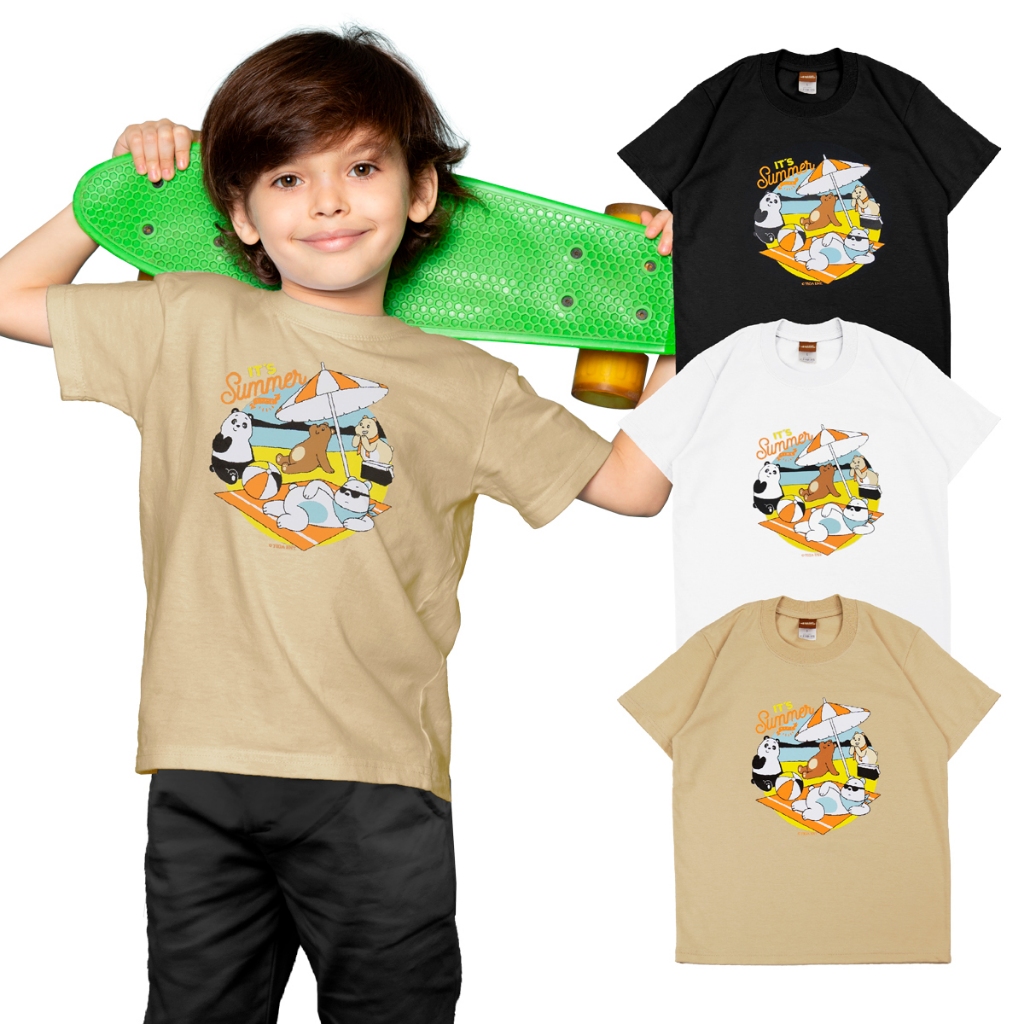 J.Press เสื้อยืดเด็กคอกลม แขนสั้น พิมพ์ลายการ์ตูน (J.Press X Tiga) No.8523 บรรจุ 1 ตัว/แพ็ค