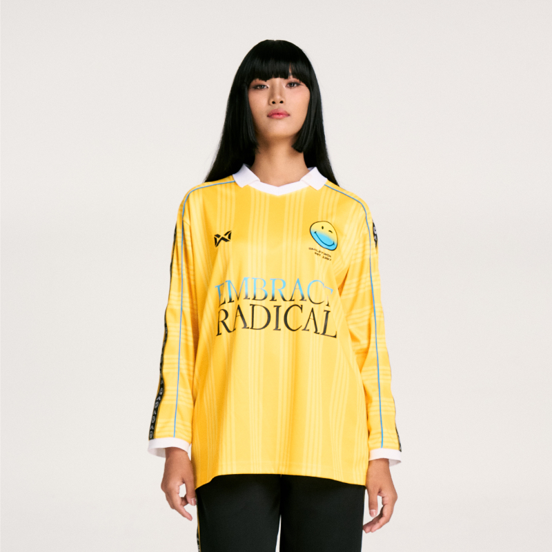 WARRIX เสื้อฟุตบอล Football Jersey Long Sleeve Smiley World Collection (LA-241FBACL02)
