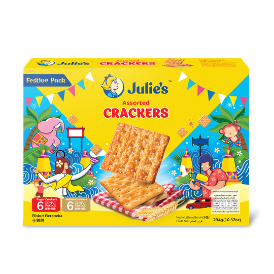 Julie’s จูลี่ส์ แครกเกอร์รวมรส 294 กรัม