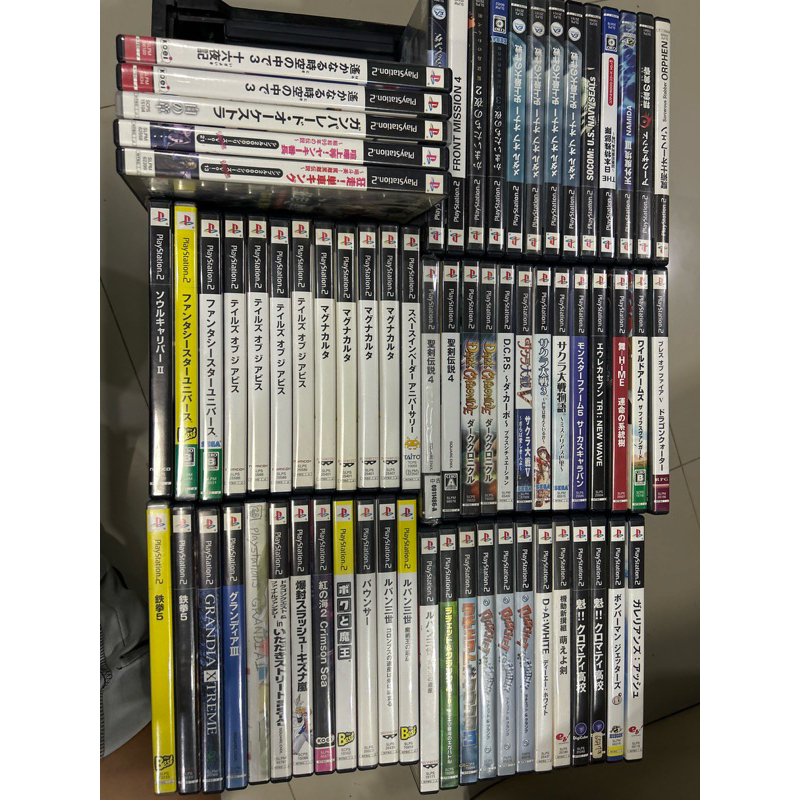 แผ่นเกมส์ชุดที่2 PS2 แท้ Original JP โซนญี่ปุ่น JAPAN LOCAL สำหรับเครื่องเล่นแผ่นแท้โซนญี่ปุ่นและเคร