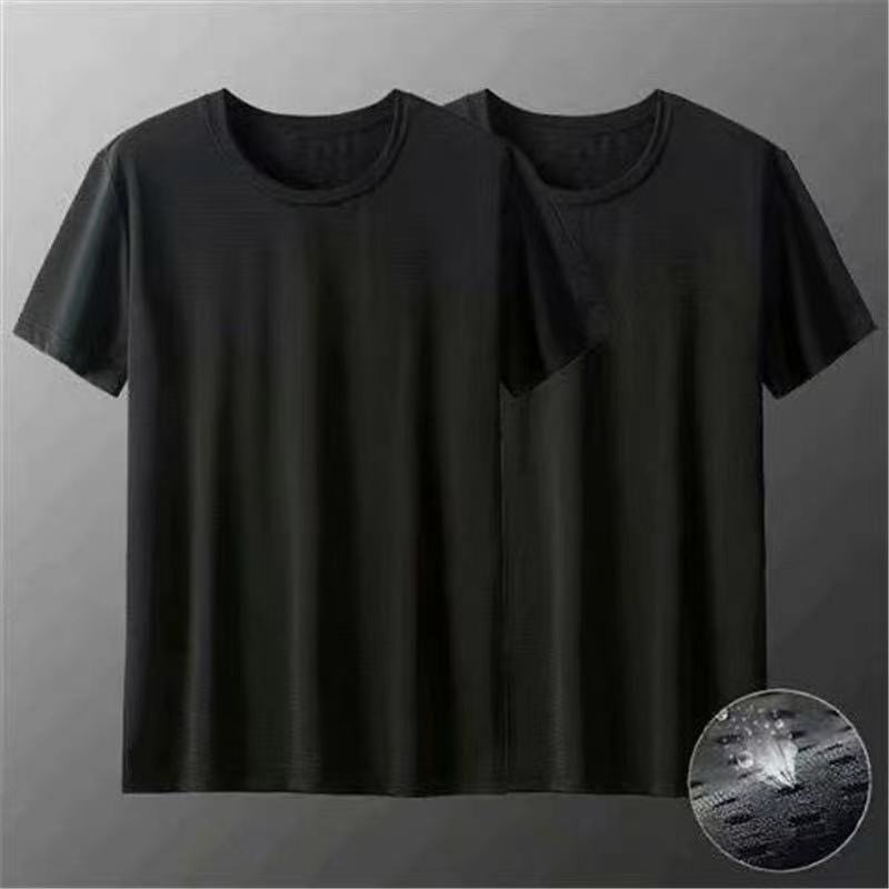 เสื้อยืดผ้าใยสังครรห์ ใส่สบาย ซักง่ายไม่อับชื้น ระบายอากาศได้ดี เเห้งเร็ว คอกลม เเขนสั้น