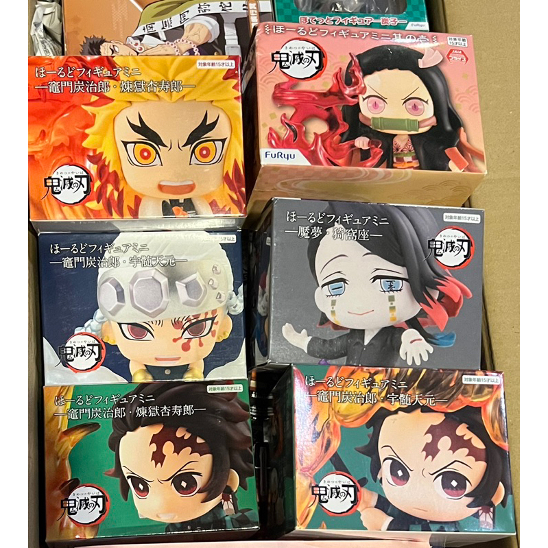 (พร้อมส่ง) Furyu Hold Figure Mini : Kimetsu no Yaiba (DemonSlayer) ฟิกเกอร์ดาบพิฆาตอสูร ของแท้💯 Lot.
