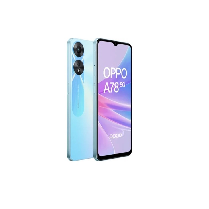 โทรศัพท์มือสองราคาถูก OPPO A78 สี Glowing Blue