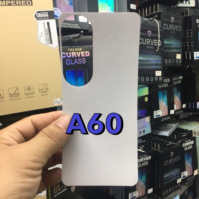 ฟิล์มหลังเคฟล่า OPPO A60 กันรอยด้านหลัง กันรอยขีดข่วน ตรงรุ่นพร้อมส่งจากไทย