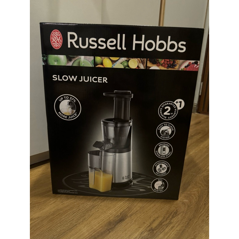 RUSSELL HOBBS Slow Juicer เครื่องสกัดกาก รุ่น 25170-56 สีดำ