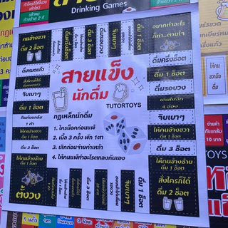 เกมส์เศรษฐีวงเหล้า สายเเข็งนักดื่ม B (เทา)