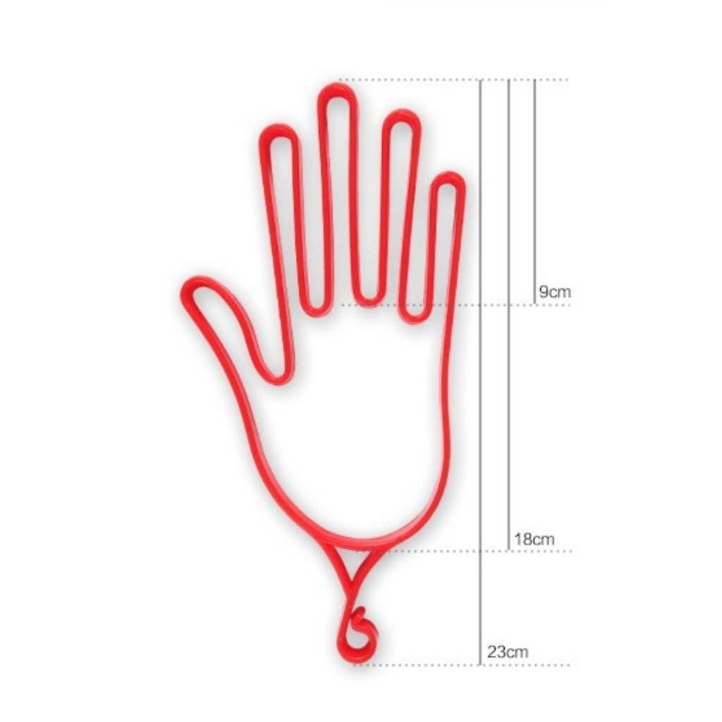 ไม้แขวนถุงมือกอล์ฟ (เฉพาะที่แขวน)ที่แขวนถุงมือกอล์ฟ ที่ตากถุงมือกอล์ฟ ที่ใส่ถุงมือกอล์ฟ พลาสติก พร้อมตะขอ - รูปที่ 3