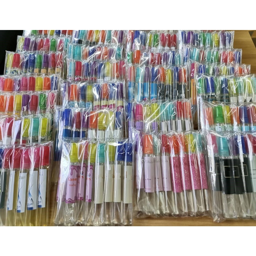 น้ำหอมขนาดพกพา 10CC คละกลิ่น 12ขวด (คละได้ทุกกลิ่น ไม่จำกัดขั้นต่ำต่อกลิ่น )