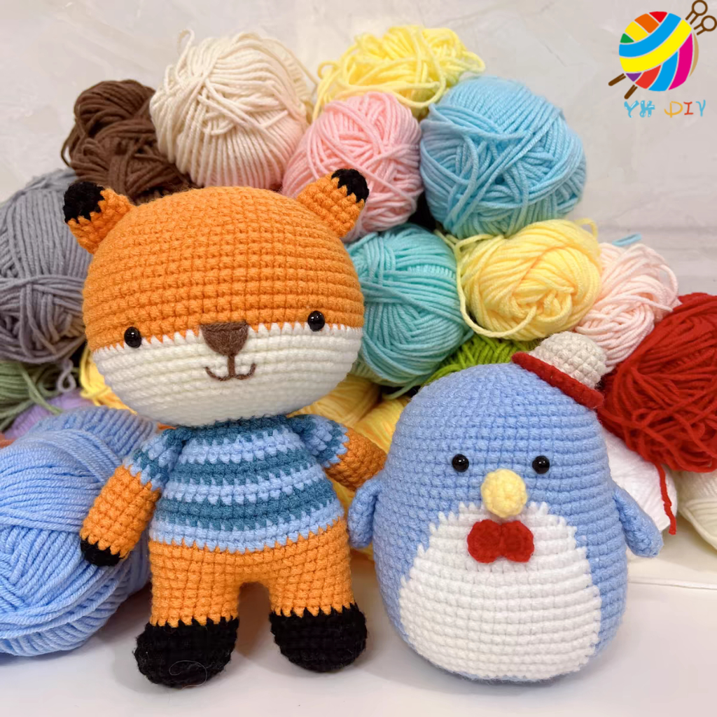 ไหมพรมคอตตอนนม  4ply น้ำหนัก 50กรัม Milk Cotton - รูปที่ 6