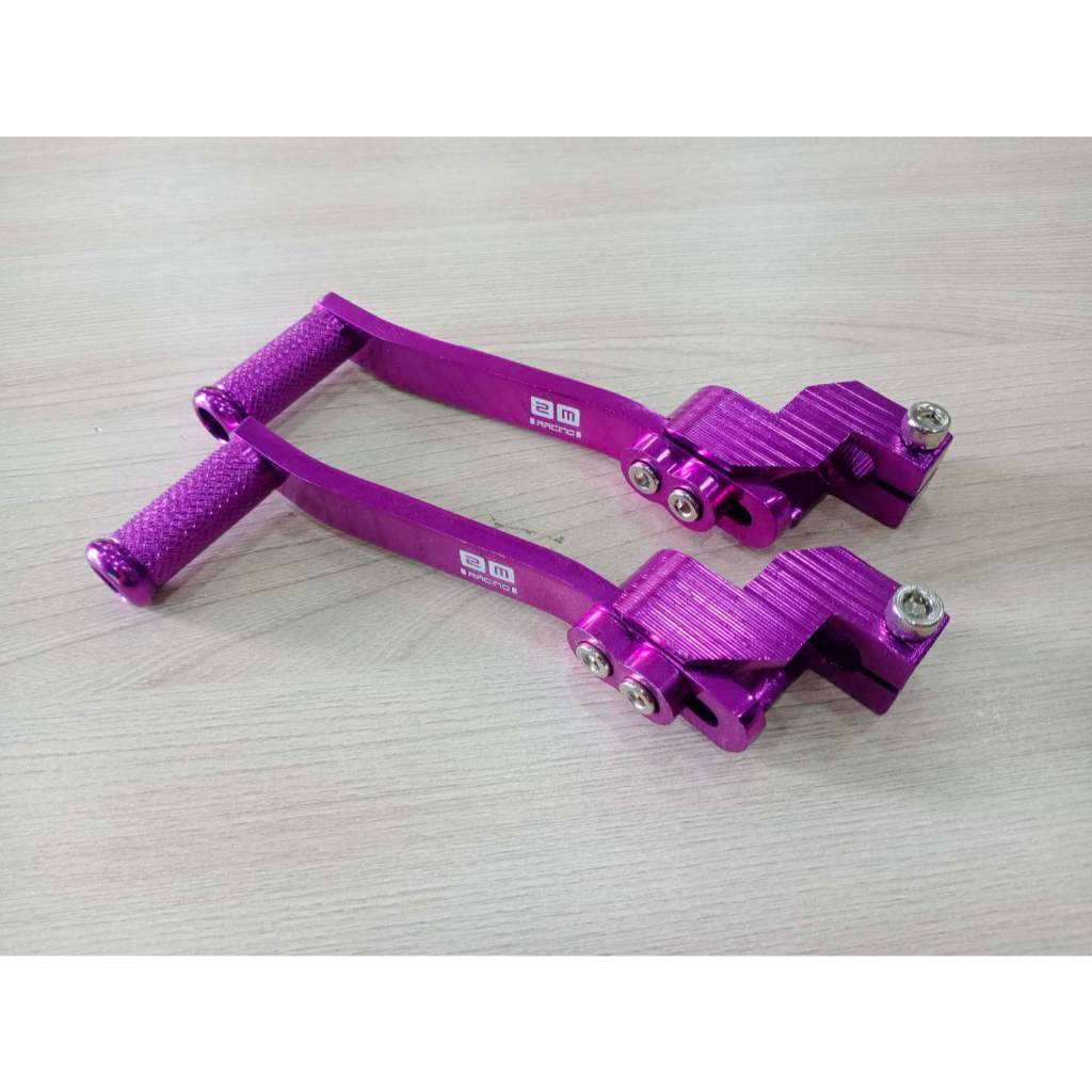 คันเกียร์มิเนียมเวฟ125สีม่วง//อุปกรณ์แต่งรถ//อุปกรณ์แต่งรถ125