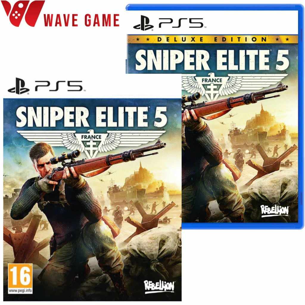 ps5 sniper elite 5 / sniper elite 5 deluxe edition ( english zone 2 )