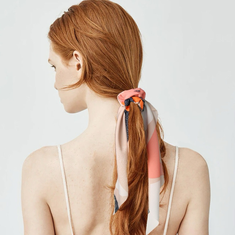 ยางรัดผมลายพิมพ์สีสวยสไตล์เรโทร GEOMETRIC & BOHO BAND พร้อมส่งในไทย!!!