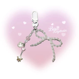 NEW🎉พวงกุญแจลูกปัด 🎀ิBOW💖