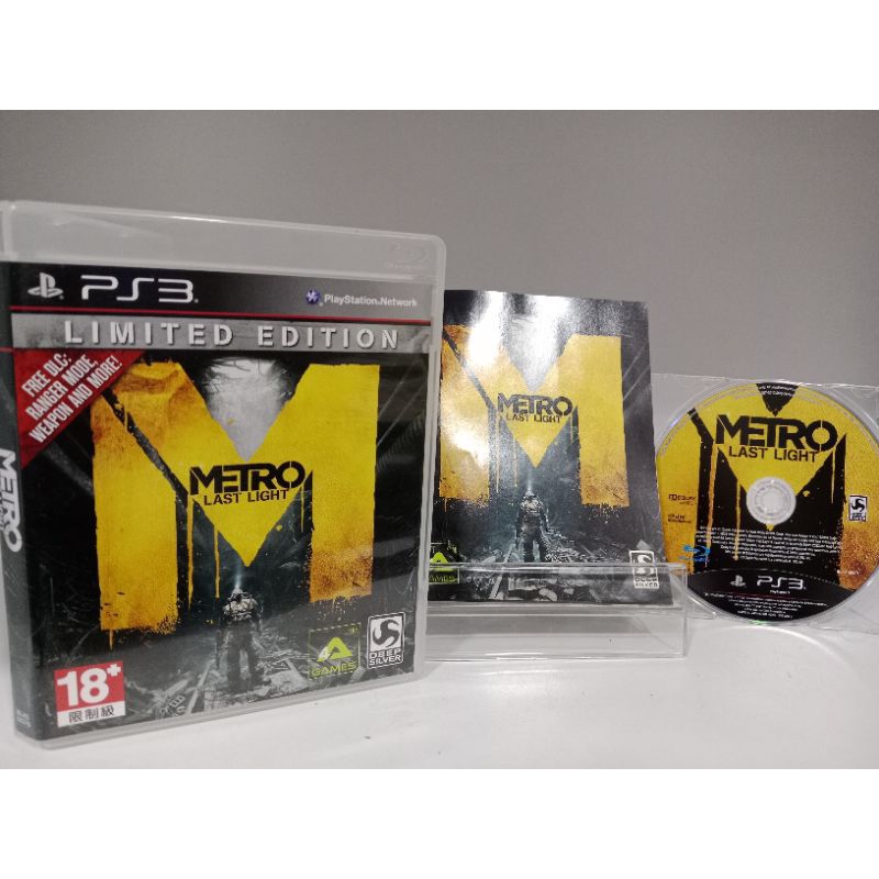 แผ่นเกมส์ Ps3 - Metro : Last Light (Playstation 3) (อังกฤษ)