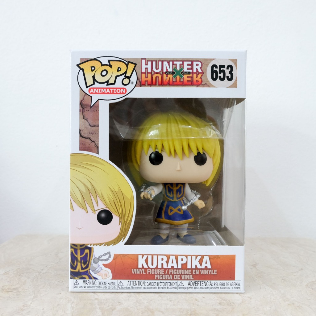 ⛓️‍💥 [Hunter x Hunter] ⛓️‍💥 Funko Pop Anime Hunter x Hunter Kurapika 653 ของแท้ กล่องสวย