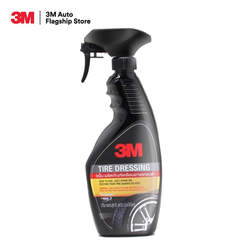 3M PN39042LT ผลิตภัณฑ์เคลือบเงายางรถยนต์ NL 3M TIRE DRESSING 400ML.