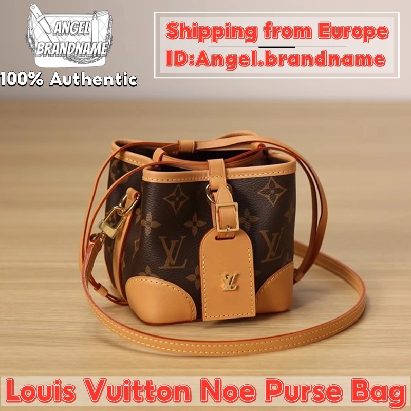 👜หลุยส์วิตตอง Louis Vuitton Noe Purse Bucket Bag กระเป๋า สุภาพสตรี/กระเป๋าสะพายไหล่