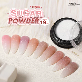 Sugar Powder ผงน้ำตาล ผงซูการ์ ผงชิมเมอร์ สำหรับโรยตกแต่งเล็บ
