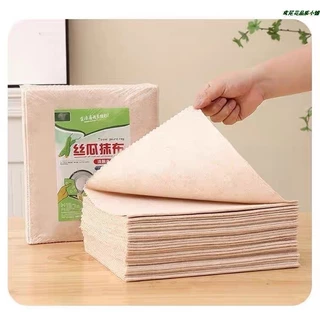 ผ้าใยบวบ28*28CM ดูดซับน้ํามัน เมจิกแร็ก ดูดซับน้ํามัน สุดยอดผ้าทําความสะอาด เศษผ้า / แผ่นใยบวบหนา ครัว / ผ้าใบกันน้ํา