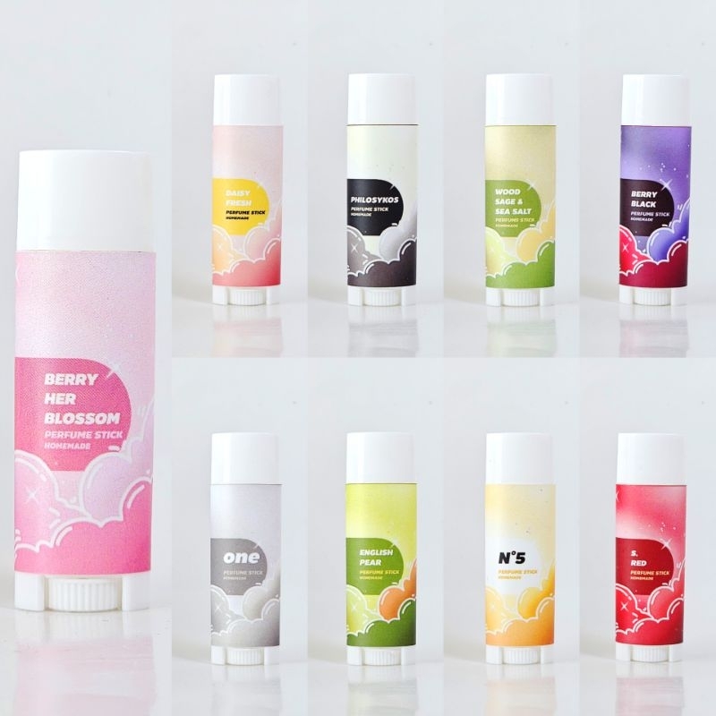 🌸น้ำหอมแห้ง กลิ่นน้ำหอมแบรนด์ดัง🌸homemade🌸 perfume stick ขนาดพกพา 5g บาล์มน้ำหอม